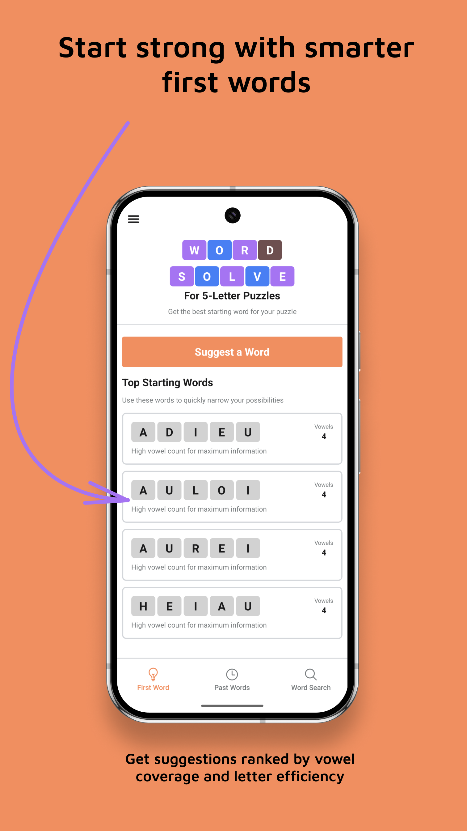 First Word Screenshot