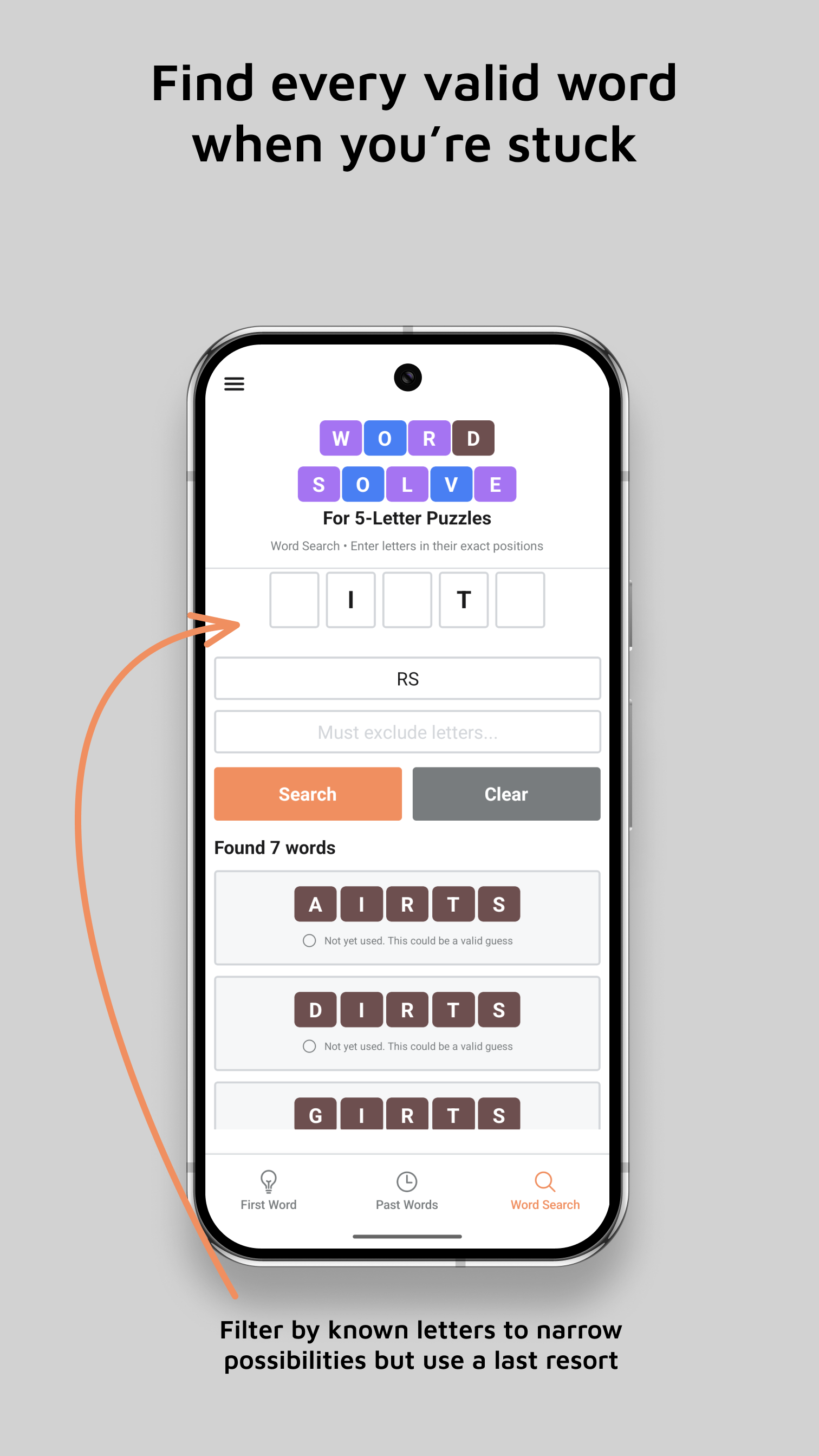 Past Word 4 Screenshot